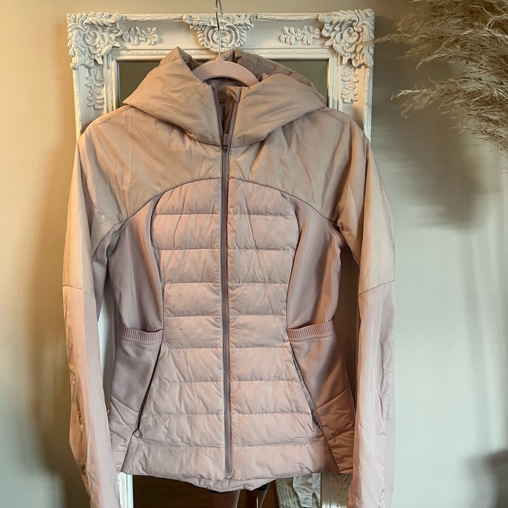 Women's Pink Hooded Jacket